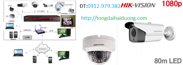 lắp camera hikvision tại hải dương