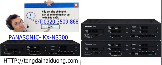 lắp Tổng đài điện thoại Panasonic KX-NS300 6-60