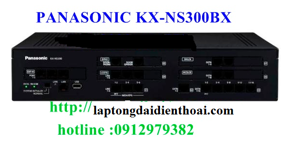 Lắp tổng đài điện thoại nội bộ panasonic kx-ns300 tại đà nẵng