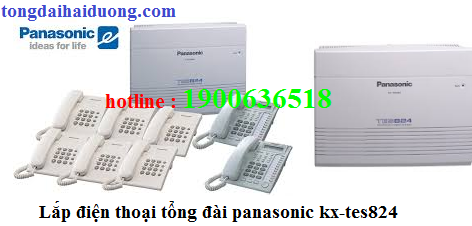 Lắp điện thoại tổng đài panasonic kx-tes824