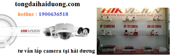 tư vấn lắp camera tại hải dương